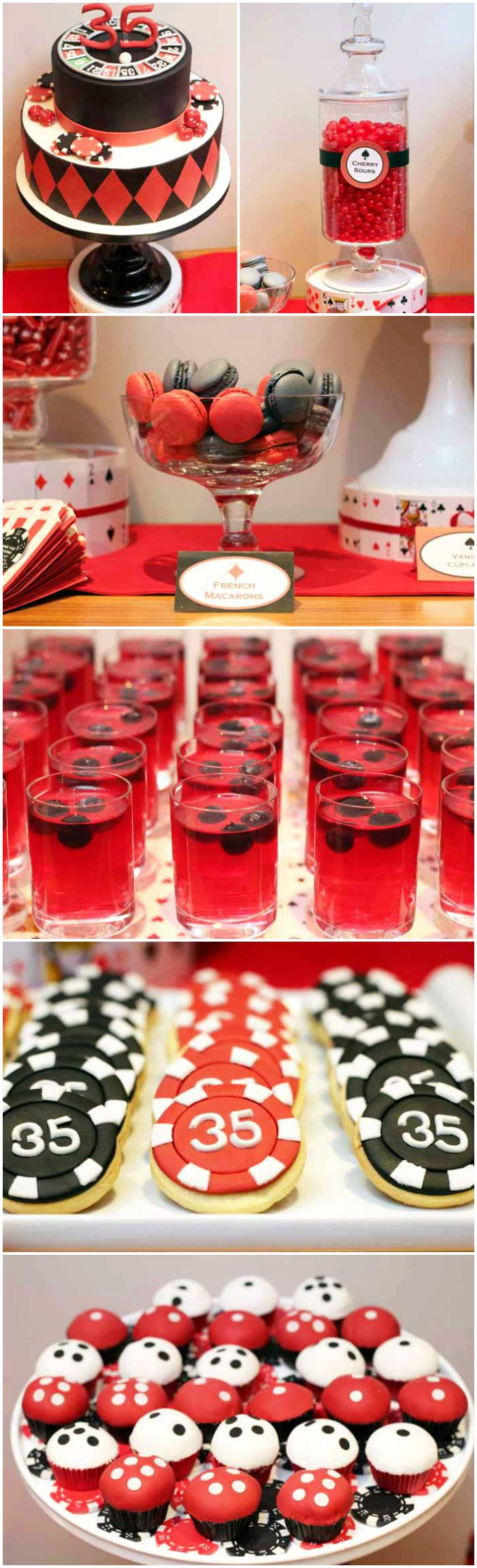 casino themed co-ed couples shower