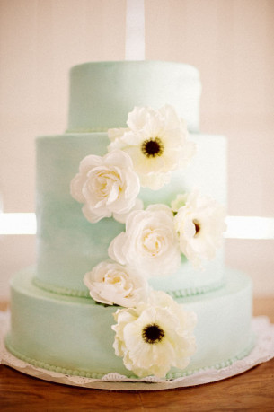 Pastel Green Wedding Cake - Pastel Wedding Cake Ideas