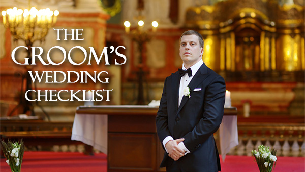 The Groom's Wedding Checklist