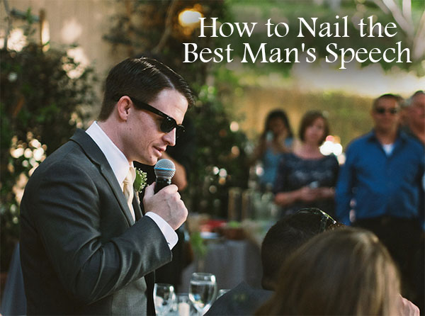 How to Nail the Best Man's Speech