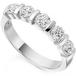 An eternity band symbolizes love that is forever