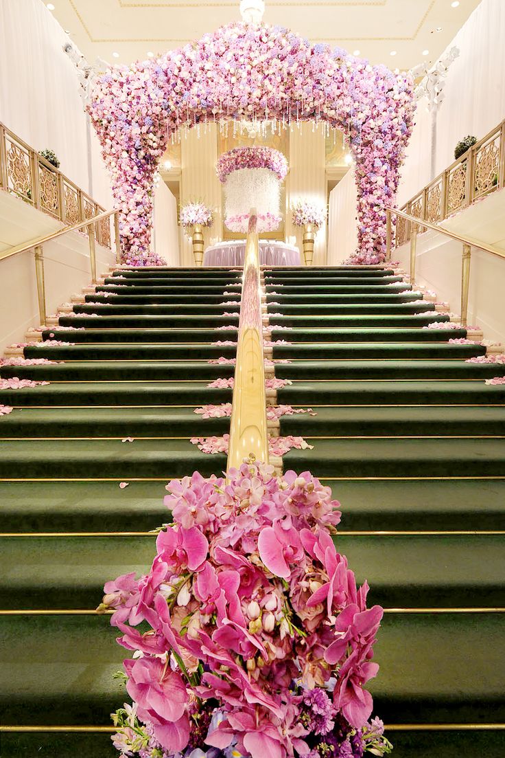 Make a dramatic entrance to your reception