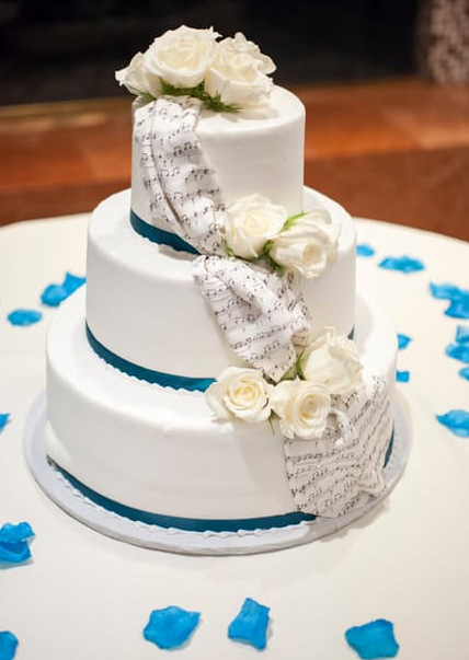 budget wedding cake