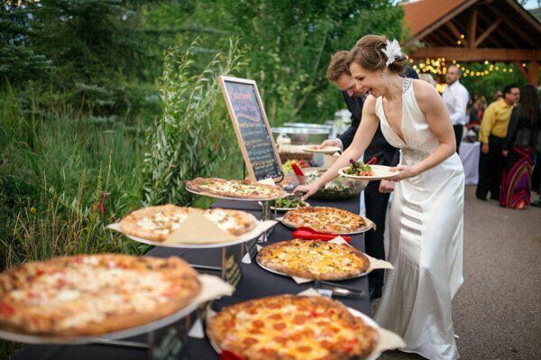 Create a Pizza Bar Instead of a Formal Wedding Meal